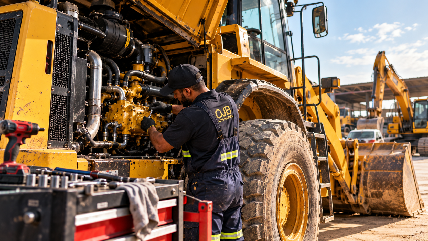 Plant machinery repairs